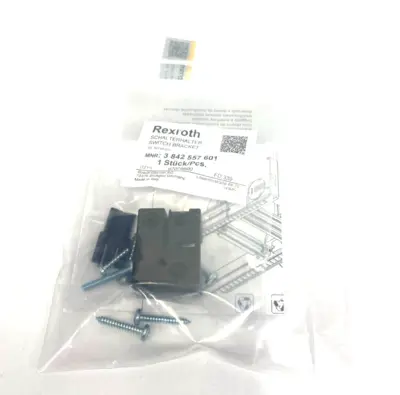 USED BOSCH REXROTH SWITCH BRACKET FOR A 12MM SENSOR FOR STOP GATE INSTALL
