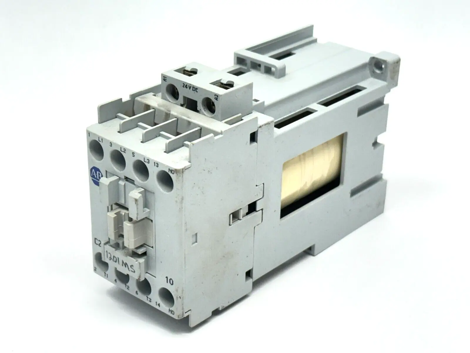 100-C23ZJ10 | Allen Bradley  Ser C Contactor 3-Pole 24VDC Coil - Used