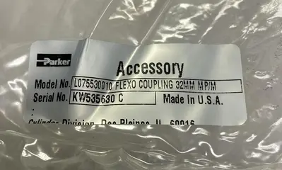 Used PARKER L075530010 Conveyor Parts Ohio US | Surplus Asset Holdings #1234376