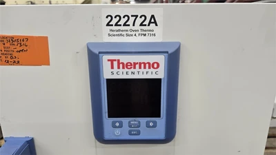 1.44 KW Heratherm Oven Thermo Scientific Size 4, FPM 7316, New In 2015