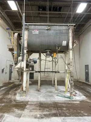 Used RIBBON BLENDER 135 CUBIC FEET Ribbon Blenders Pennsylvania US | Global Equipment International, LLC #880491