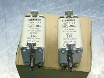Used SIEMENS 3NE80181 Fuses Ohio US | HGR 24 #1150601