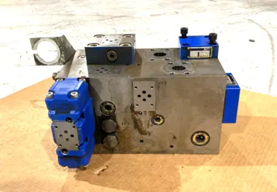 4WEH10E45/6EG24N9ETK4, 143606-2 | Bosch Rexroth 143606-2 Valve PK-30-M1H-H945-01, 4WEH10E45/6EG24N9ETK4 R900928594 - Used