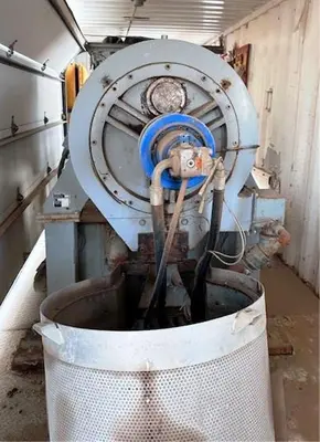 (5) Pieralisi Jumbo 3 containerized decanter centrifuges, 414/304SS.