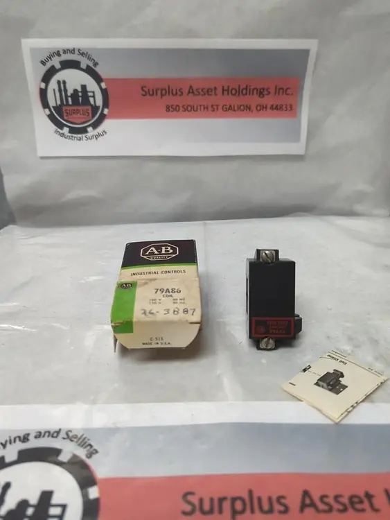New | in-Stock ALLEN-BRADLEY 79A86 Miscellaneous Equipment (Electrical & Power) | Surplus Asset Holdings #1200712