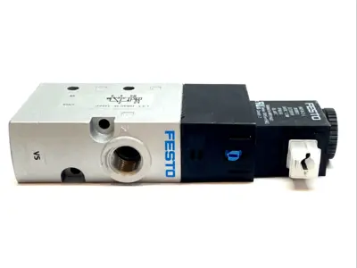 New | in-Stock Festo Solenoid Valve 3/2 24VDC 575477 Solenoid Valves Michigan US | Maverick Industrial Sales #1391008