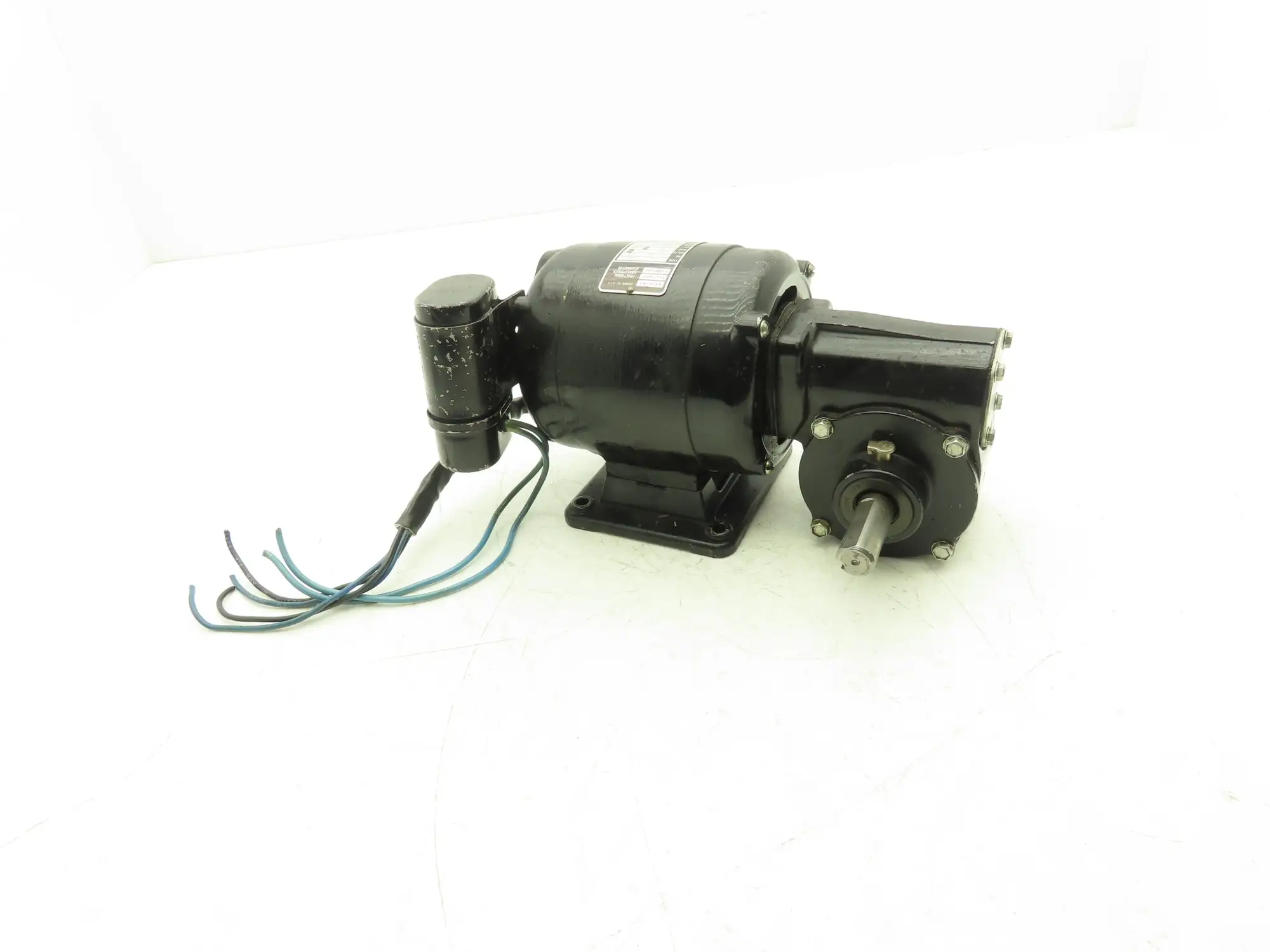 Bodine NCI-34RH Gearmotor 1/15Hp 115V 1PH 29 RPM 60:1 Reducer Foot Mount