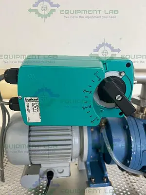 USED VACUUBRAND MBS050BP 99 DIAPHRAGM VACUUM PUMP W/ ATB RBF0.25/2-7R MOTOR