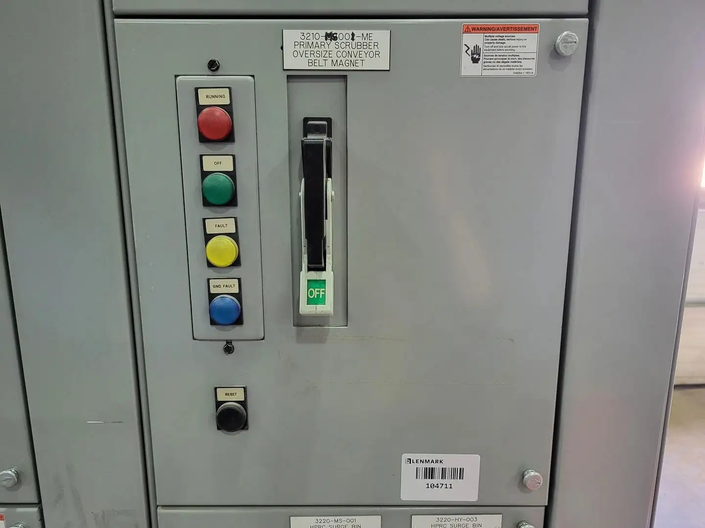 Full Voltage Non-Reversing MCC Bucket Size 2