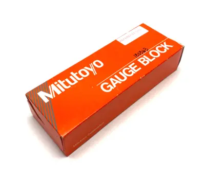 USED MITUTOYO RECTANGULAR GAGE BLOCK 150MM ASMEK/YJ