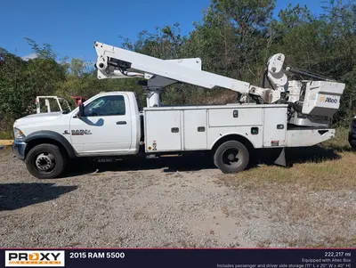 Used 2015 RAM 5500 Service & Utility Trucks Alabama US | Proxy Equipment #1378282