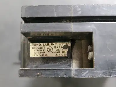 20 Amp, 1 Pole, 277 volts Circuit Breaker