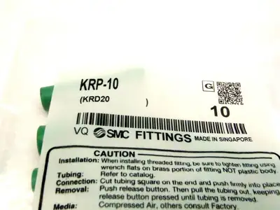 New | in-Stock SMC 10MM FLAME RESIST PNEUMATIC FITTINGS Misc Industrial Equipment | Maverick Industrial Sales #1107650