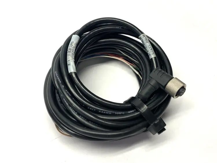 Used Banner Single Ended Cordset M12 8-Pin Right Angle Female 5m 54617 Cable & Wire Michigan US | Maverick Industrial Sales #1392300