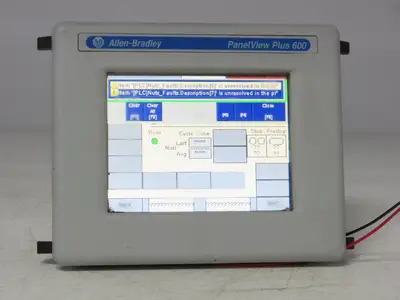 Allen Bradley 2711PC-T6C20D8 HMI PanelView Plus 600 6" Operator Touch Panel
