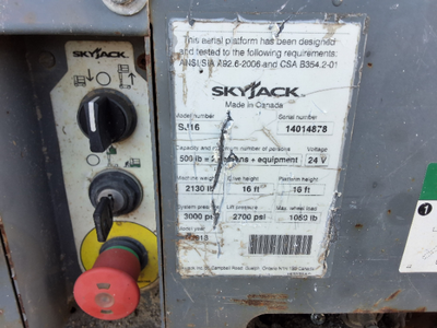 Used 2018 Skyjack SJ16 Manlifts North Carolina US | Stack Equipment #1362079