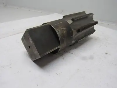 Morse 3-7/8"-8 Bottom Tap 8 Flute HSS 4-3/4" Flute Length 10" OAL