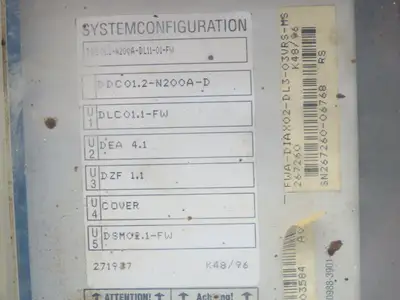 Indramat FWA-DIAX02-DL3-03VRS-MS Power Supply AC Servo Compact Controller 267260