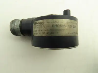 BEI DHO508-1024-001 Rotary Encoder Incremental 5V 1024 CPT 8/14mm Through Shaft