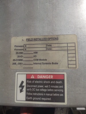USED Allen-Bradley 20BD156A3ANNANCO