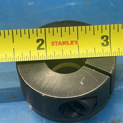 (4) NEW CLAMPING SHAFT COLLAR BLACK OXIDE SC016 16mm ID NNB