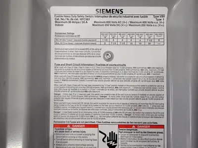 NEW SIEMENS HFC361