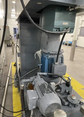 500 liter Jaygo Double Planetary Mixer, stainless steel, variable speed, vacuum rated