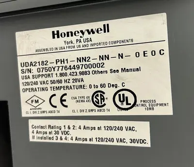 USED HONEYWELL UDA2182-PH1-NN2-NN-N-0E0C