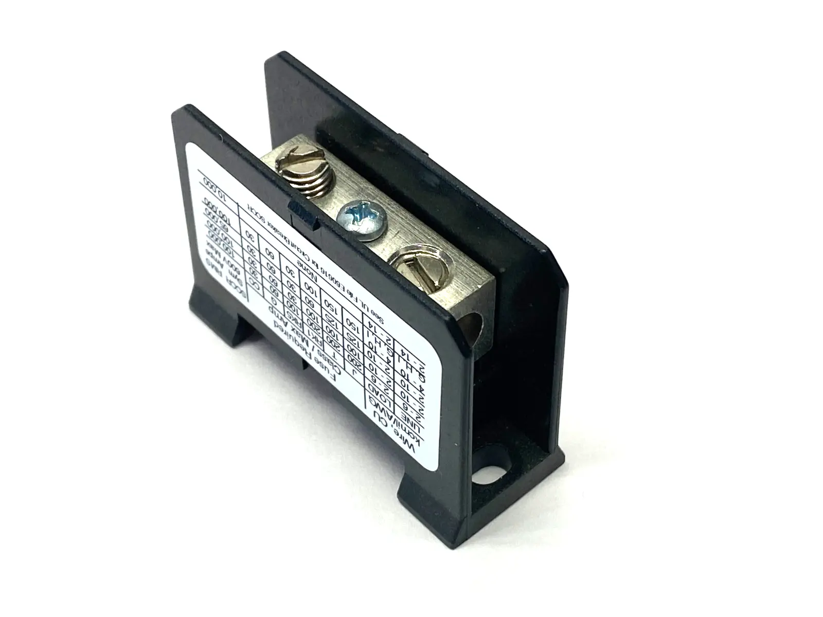 Used Square D Ser. D Power Distribution Block 1-Pole, 600V Terminal Blocks Michigan US | Maverick Industrial Sales #1496057