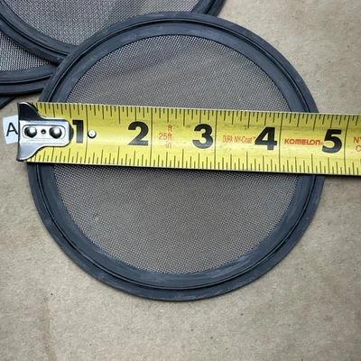 (4) Tri Clamp Screen Gasket 4" Black EPDM 150 Mesh ?? NNB Fast Shipping!