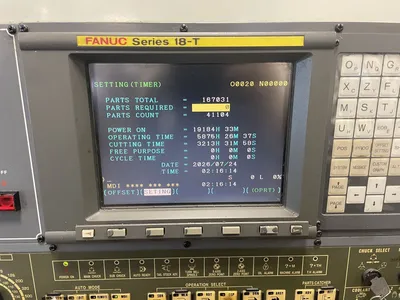 2000 HWACHEON HI-ECO 21 HSBB CNC Lathes 2-Axis | Clark Machinery Sales, LLC (6)