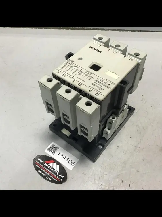 Used SIEMENS 3TF5022-OAK6 PLC Contactors | Ideal Machinery #622384