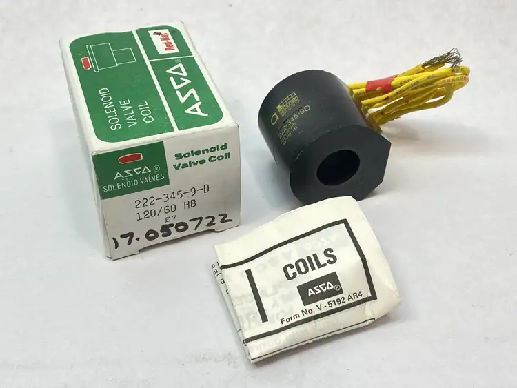 Used ASCO RED HAT SOLENOID VALVE COIL 120/60 HB Solenoid Valves Michigan US | Maverick Industrial Sales #1091752