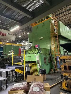 Used 2012 AIDA TMX-S2-12000 Straight Side Presses Michigan US | Midwest Press and Automation #1421980
