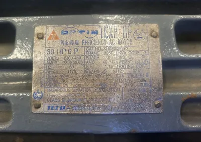 USED TECO WESTINGHOUSE 30 HP