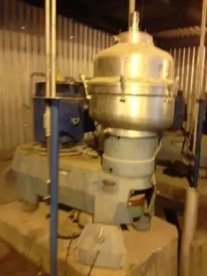 (3) Alfa-Laval FEUX 512U-31C nozzle centrifuges, 316SS.