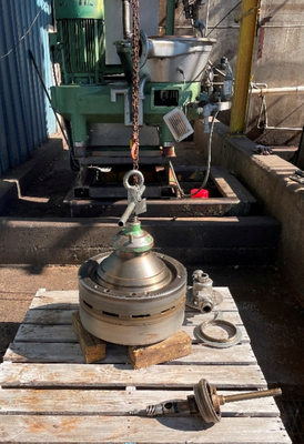 Westfalia SC 35-06-177 Hydrostop clarifier centrifuge skid, 316SS.