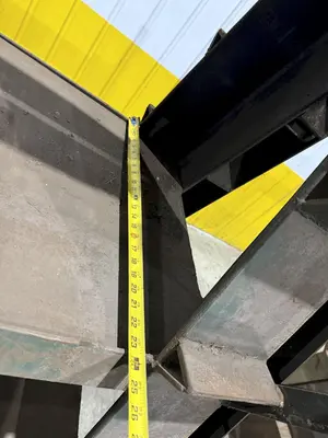 A-FRAME HEAVY DUTY STORAGE RACK, FOR BAR STOCK / PRESS BRAKE DIES & MORE: YOBRO #24015