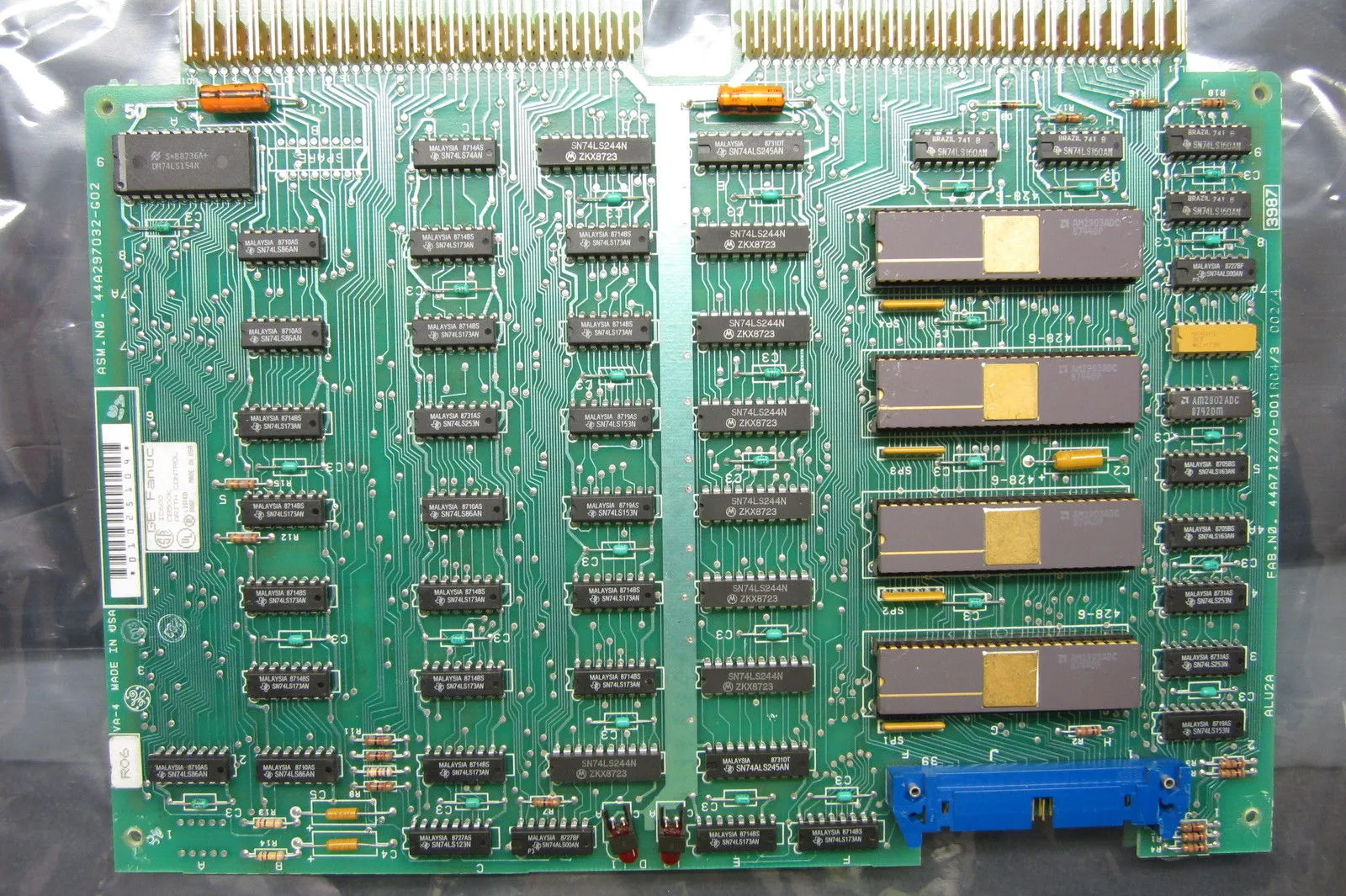 USED GE FANUC IC600CB500K CONTROL BOARD ASM. #44A297032G02