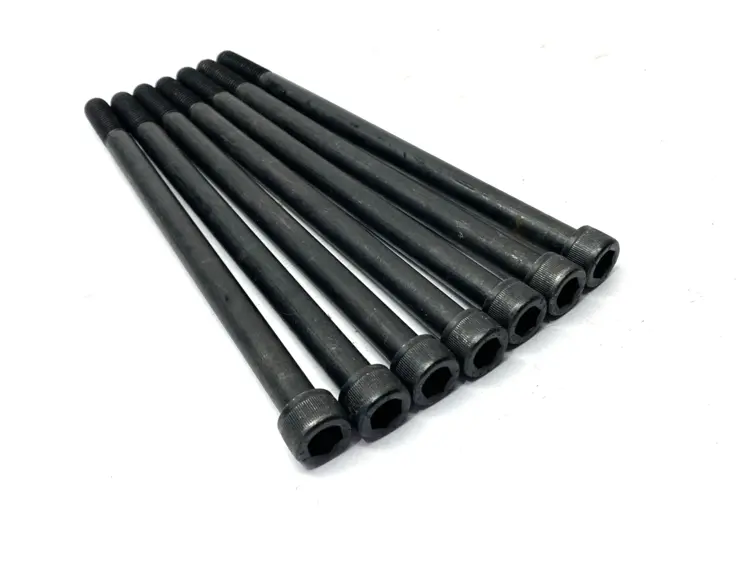 Used UNBRANDED M12 X 220MM SOCKET CAP HEAD SCREW 1.5" THREAD LENGTH LOT OF 7 Nuts & Screws | Maverick Industrial Sales #1101612