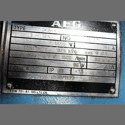 MTU 1600 kW Marine Engine