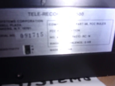 USED TT SYSTEMS TELE-recorder 500