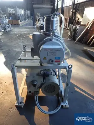 USED Pfeiffer Vacuum Pfeiffer Vacuum Pump Skid with Booster, 123 CFM