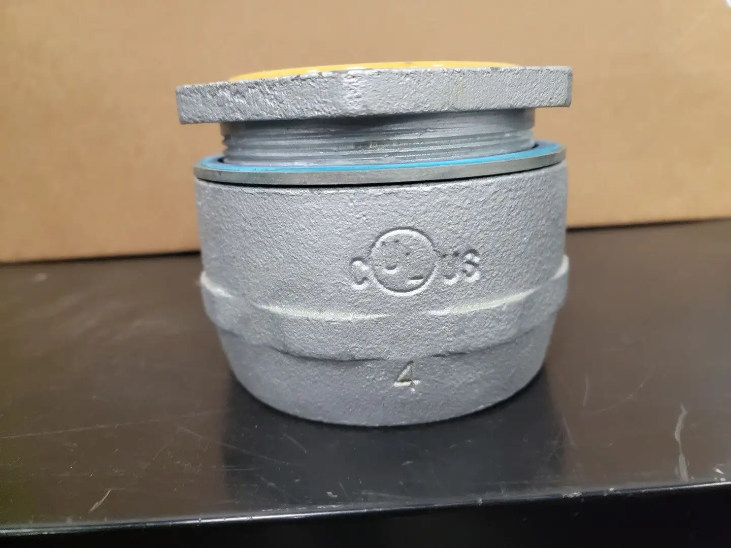 4" Liquid Tight Straight Conduit Connector
