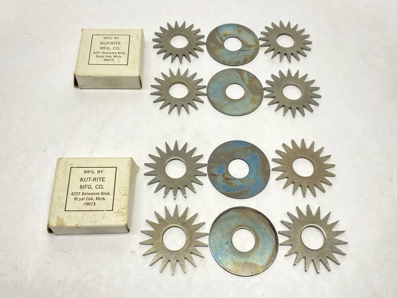 Kut-Rite Huntington Cutter No.1 Grinding Wheel Dresser LOT OF 2