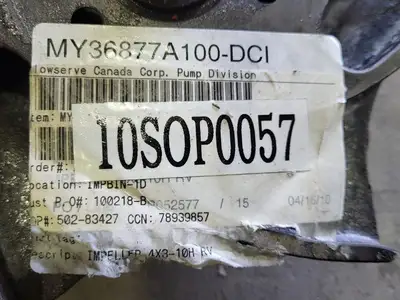 NEW FLOWSERVE MY36877A100-DCI