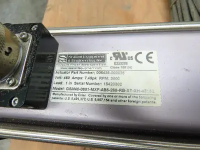 Nordson Servo-Flo 305 1-Part Shot Meter 1-110cc Dispensing System Servo Actuator