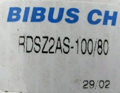 NEW BIBUS CH RDSZ2AS-100/80 CYLINDER RDSZ2AS10080