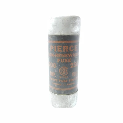 200 AMP PIERCE NON-RENEWABLE FUSE