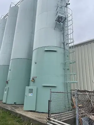 Silo, 6500 CF, Carbon Steel, Carbon Steel, Polythene Storage, (12) #5991355